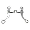 AJ Tack Aluminum Cheek Sweet Iron Square Twist Correction Bit