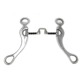 AJ Tack Aluminum Cheek Sweet Iron Square Twist Correction Bit