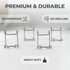 Shower Caddy with Hooks, Shower Shelf Hooks & Razor Organizer