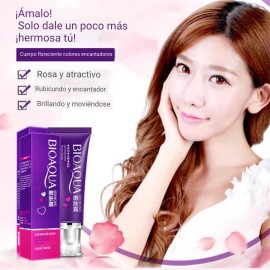 Crema Bioaqua Aclarante Zonas Íntima Axilas Piernas Ilumina Frutal
