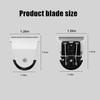 2 Pack Removable Replacement Blades for Wahl Mag 8841/8143/8700#2111 -