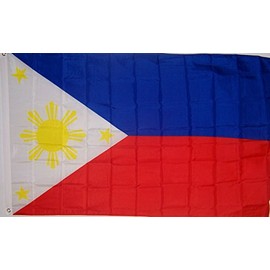 Flag 3X5 Philippines Filipino Banner