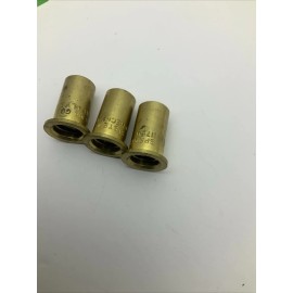 Spraying Systems CO TeeJet Brass Check Valve 5 PSI w/ Steel Ball & Spring 11750 Farmer Bob's 3 pcs