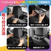 Funriche Car Hook Handrail Assist Grip Hanger Headrest Hook Rear