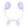 Rabbit Ear Headsets LED Light Headphones Cute Lightweight Adjustable Headband