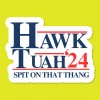Sticker Maniac 2x Hawk Tuah Funny Meme Sticker Waterproof, Scratch