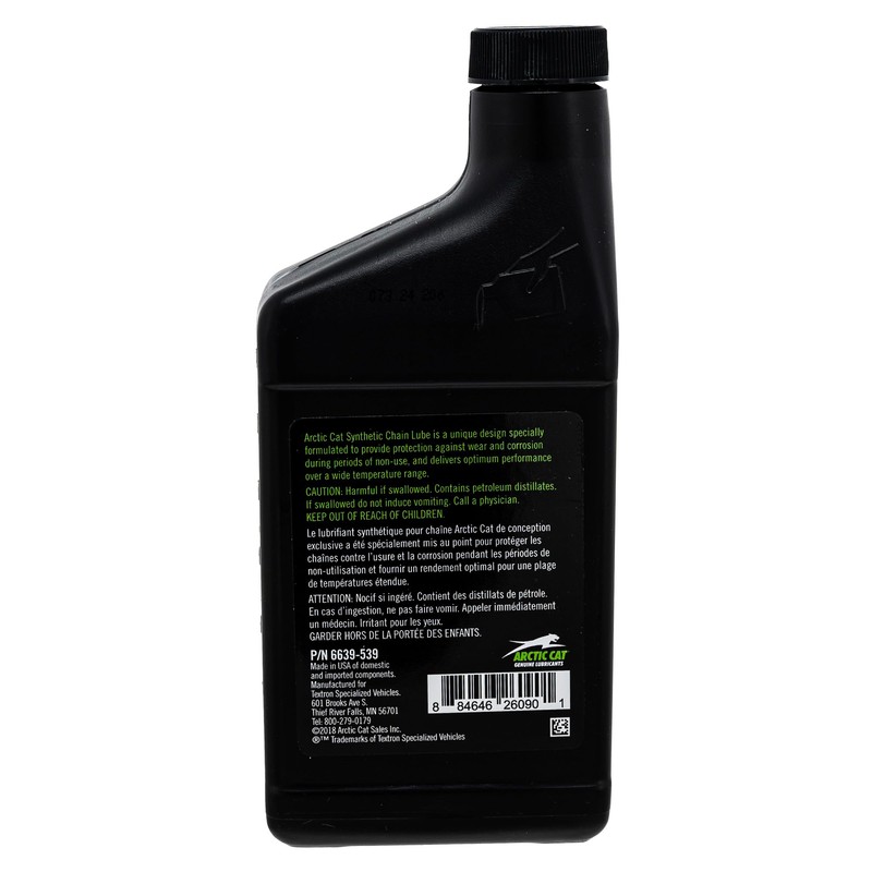 Arctic Cat OEM Chaincase Lubricant SYNTHETIC Chain Lube Gear Oil