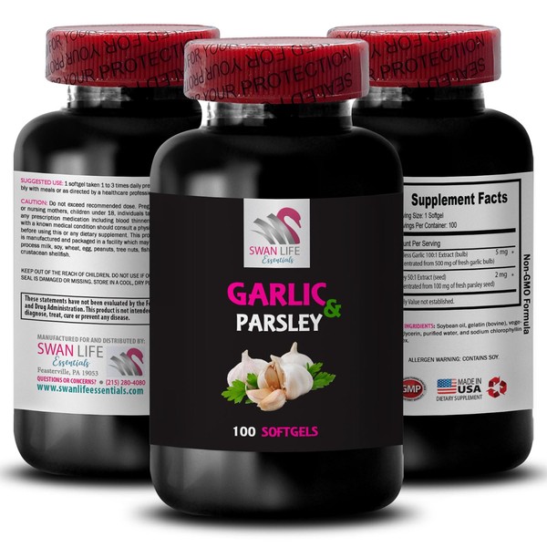 GARLIC AND PARSLEY ODORLESS - odorless parsley garlic, garlic and