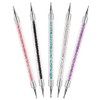 5Pcs Two Way Nail Dotting Pen Marbleizing Tool Set, Multicolour