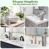Conzon Toothbrush Holders for Bathrooms, Travel Toothbrush Organizer Toothbrush and