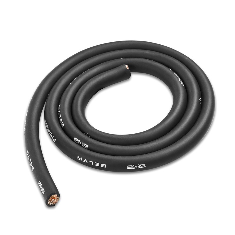 Belva True 4 Gauge AWG Premium CCA Complete Amplifier Wiring