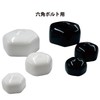 DAIDOHANT 10187079 End Screw Cap White [For M10 / Hex