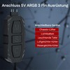 MIWATT DS Mini ARGB PC Fan Controller Set with Remote