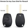 Heart Horse 2 Buttons Remote Car key Case Shell with