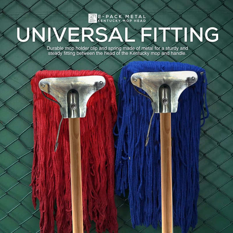 2-Pack Metal Kentucky Mop Clip – Kentucky Mop Head Clip