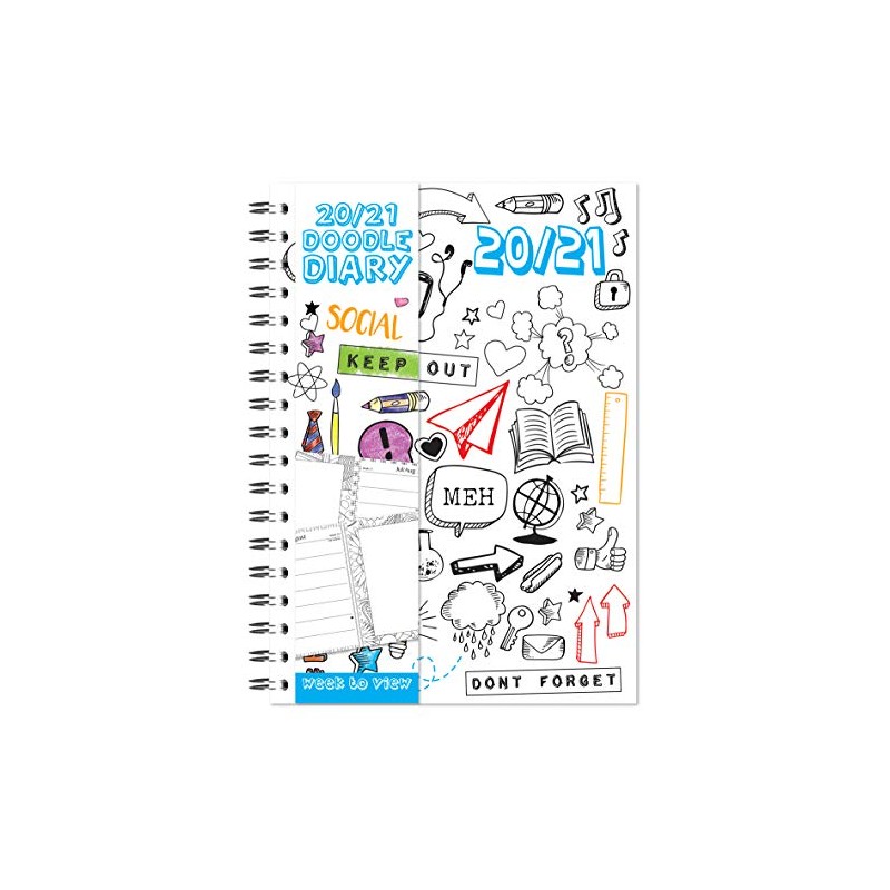 Tallon 3928- 2018/ 2019 A5 Academic Diary with Colour Therapy