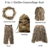 MOPHOTO 5 in 1 Ghillie Suit, 3D Camouflage Hunting Apparel