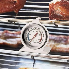 Termómetro de Horno de Acero Inoxidable para Monitorear Temperatura                                                                                   