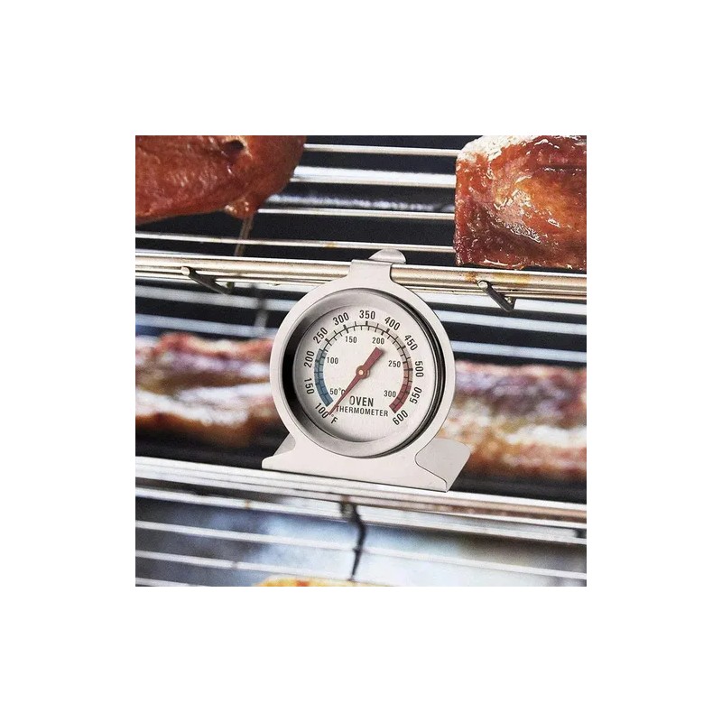 Termómetro de Horno de Acero Inoxidable para Monitorear Temperatura