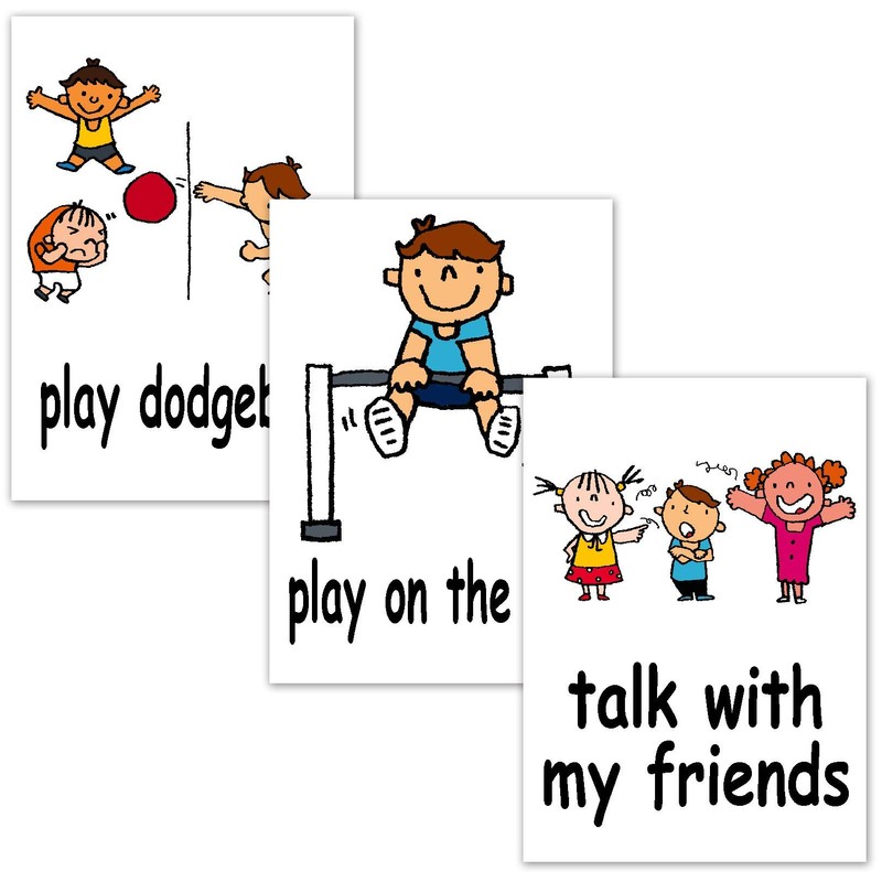 Flash Cards (Verb Time Off), A5 Size, English Card.com Flashcards,