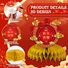 JULMELON Chinese New Year Decorations 2024 Happy New Year Honeycomb