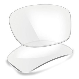 ThunderClap Anti-Fog Lenses Replacement for Oakley Fives Squared Sunglasses, Crystal Clear - Anti Blue Light, Fives Squared