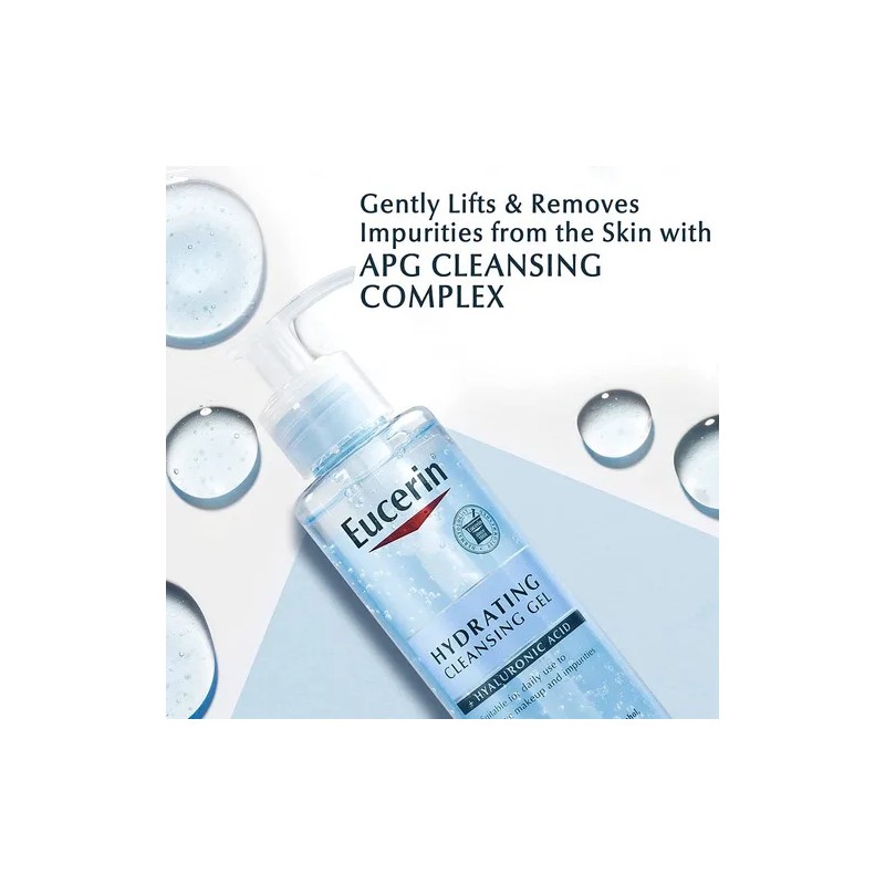 Eucerin Gel Limpiador Facial con Ácido Hialurónico Hidratante Todo Tipo