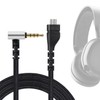 FBBULES 1.2m/2m Replacement Audio Cable Black Replacement Cable Arctis Pro