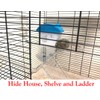 Large 3-Story Acrylic Clear Hamster Palace Cage Habitat Home for