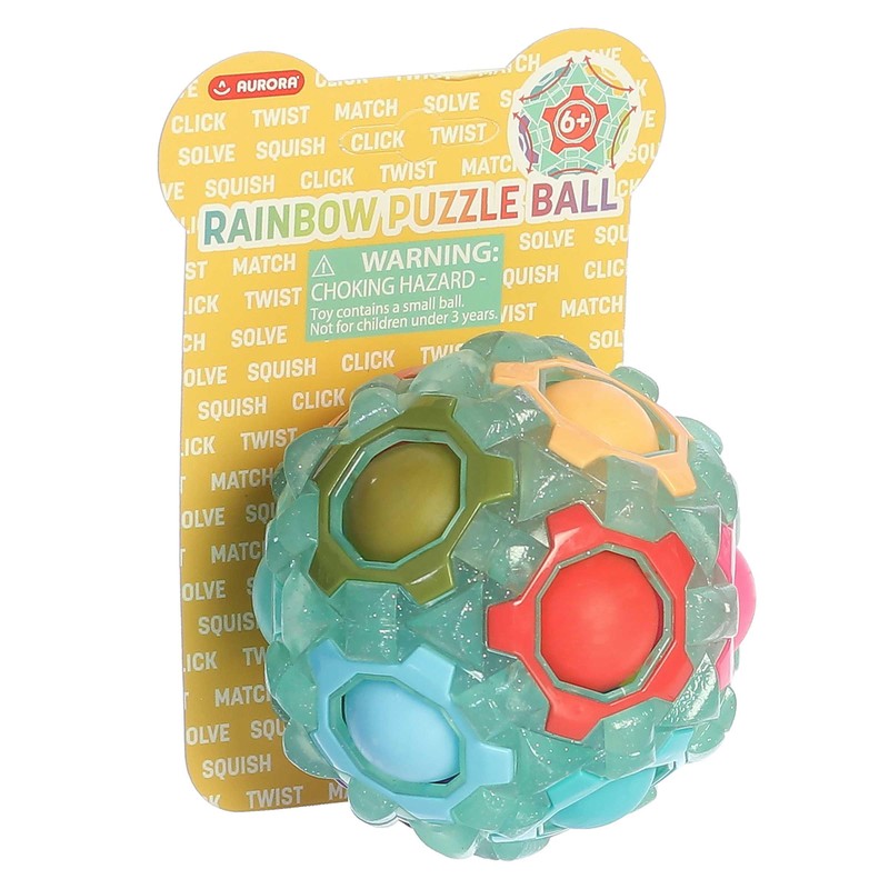 Aurora® Toys Engaging Toys Rainbow Puzzle Ball Toy - Endless