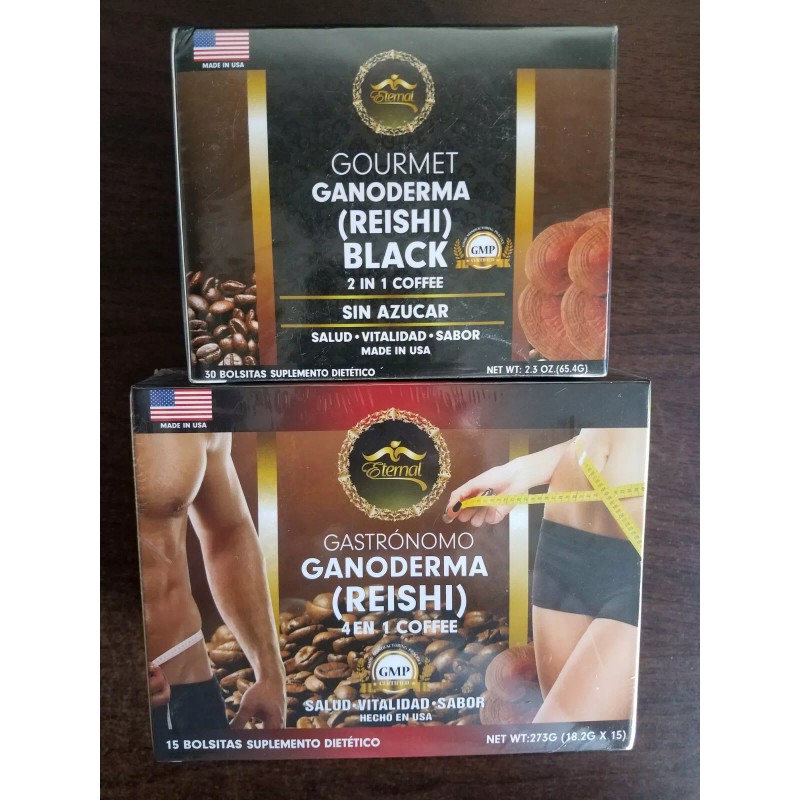 ETERNAL 2 PACK ETERNAL GOURMET GANODERMA 4 IN 1 &