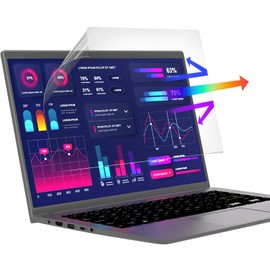 Mamol 13.3 Inch 16:9 Blue Light Cutting Film, Anti-Glare, LCD Protector, PC LCD Protection, Blue Light Reduction, Anti-Reflection, Anti-Fingerprint, Antibacterial, High Transmittance, Japanese