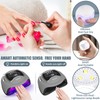 MULEVIP UV Lamp for Gel Nails 180 W UV Lamp