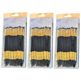 FOMIYES 36 Pcs Professional Makeup Brush Set Double-ended Mascara Brush for Women Spiral Eyelash Roller