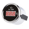 Universal Digital Oil Temperature Gauge 52mm 50‑150℃ W/Red Backlight 12V/24V