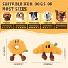 Geila Dog Sound Toys, Self Squeaker Plush Dog Toy Set