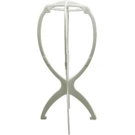 M Grande Wig Stand, Height 13.4 inches (34 cm), Supervised by Active Top Stylist, Foldable, Men's, Women's, Top Wig, Natural, Folding