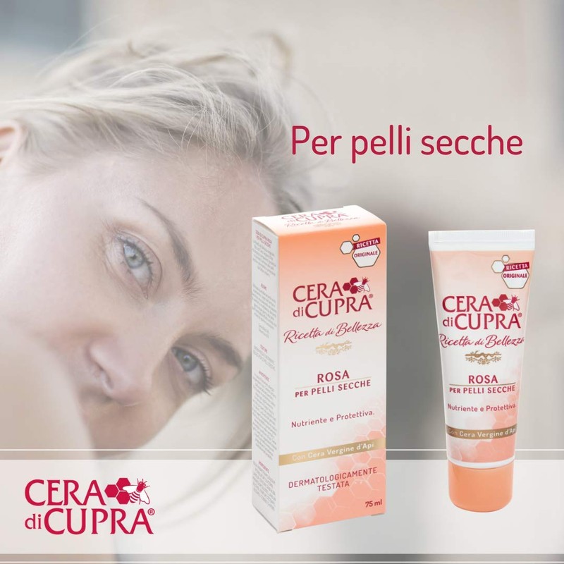 Cera di Cupra Rezept Der Schönheit - Rosa Gesichtscreme, 75
