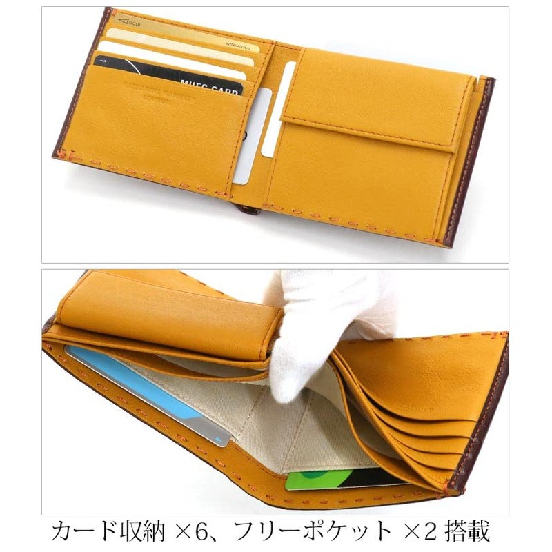 Catherine Hamnet London Bifold Wallet, Color Tailored 2, Made in