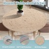 Odot Tablecloth Washable Round 90 cm, Elastic Lotus Effect Tablecloth