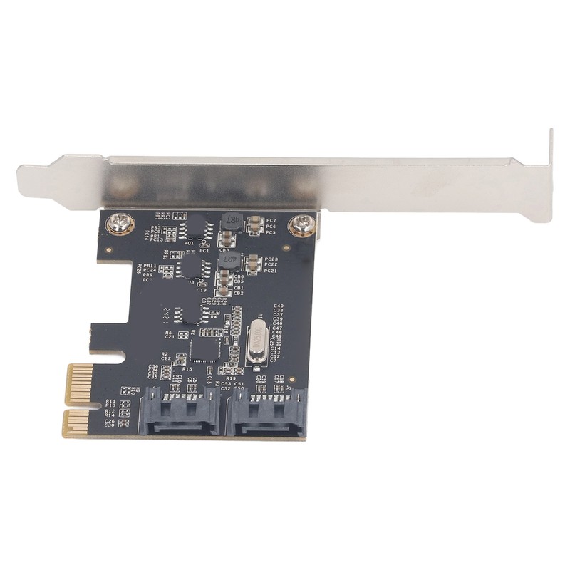 PCI E to SATA Adapter Card 2 Port 6Gbps PCIE3.1x1