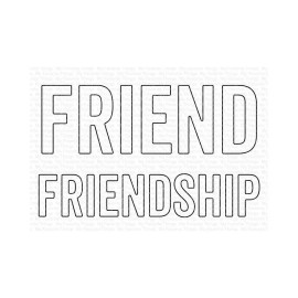 My Favorite Things Metal Dies Friend & Friendship - New