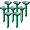 Apello 8 Pack Mole Repellent Gopher Repellent Ultrasonic Mole Repeller