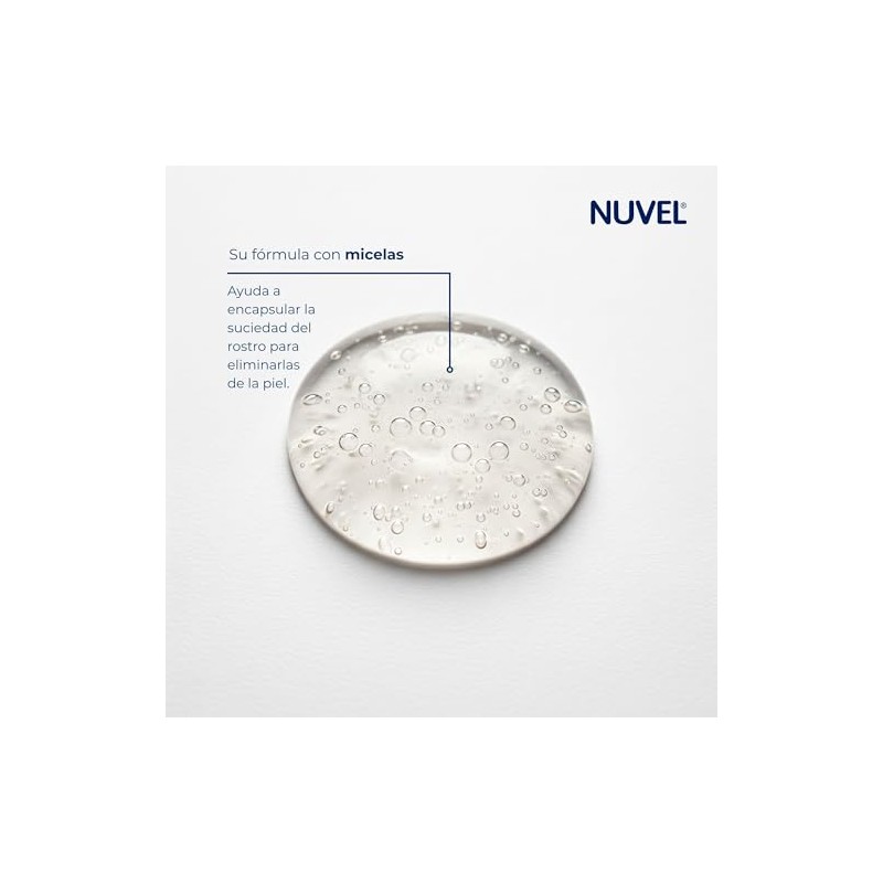 Nuvel Agua Micelar Desmaquillante 235 ml