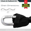 Burg Wachter SKM 6/60 SPL 60cm 6mm Security Chain &