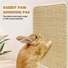 2 Stück Kratzmatte Für Kaninchen, Natürliche Sisal Kratzmatte Für Kleintiere,