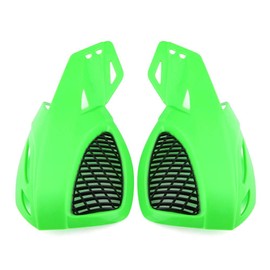 Keenso 7/8" Motorcycle Handlebar Muffs, Universal Motorcycle Handguards Handlebar Hand Guards Brush Bar Protector for Motocross Supermoto Racing Dirt Bike ATV(Green) motorcycle handle