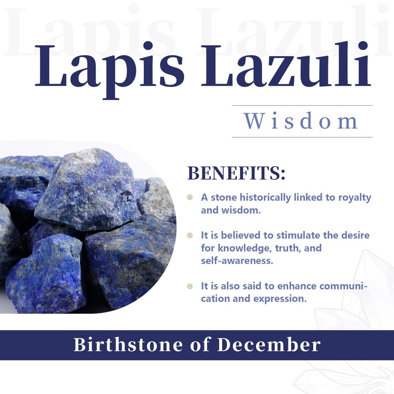 Rockcloud Pack of 2 Round Resin Lapis Lazuli Drawer Knobs