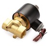 Heschen Brass Electric Solenoid Valve 2W-040-10K PT3/8'' DC24V Direct Actuation