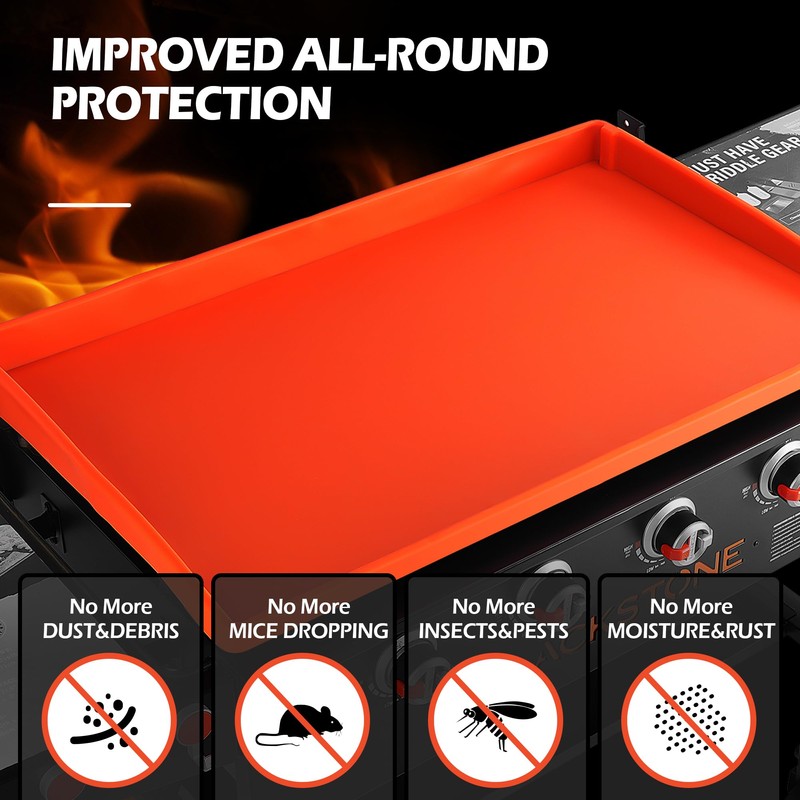 Upgraded Blackstone Griddle Cleaning Kit, with 36 Inch Silicone Griddle